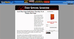 Desktop Screenshot of datingnmarriage.viralhosts.com